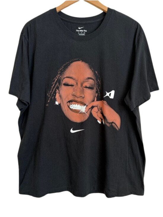 Nike Other - Nike A'ja Wilson M'V3 WNBA 2024 MVP Las Vegas Aces Cotton Graphic Tee Black XXL